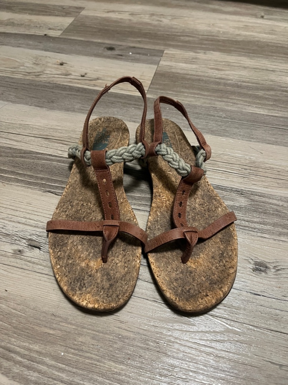 The North Face Bridgeton Slingback Sandals. Cork Footbed
